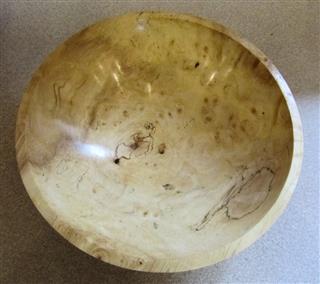Burr silver birch bowl by Graham